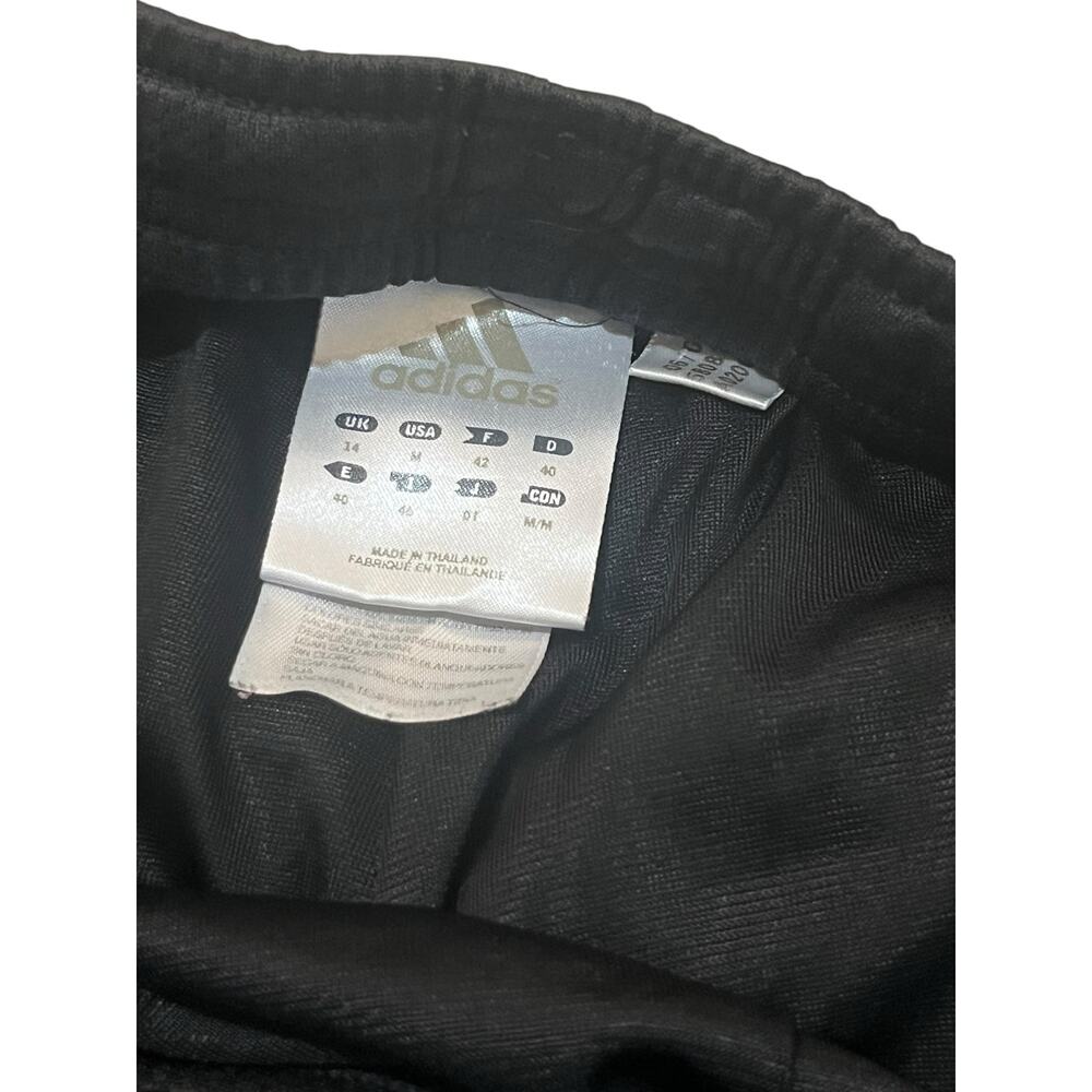 adidas Women’s 3-Stripe Track Pants Black & Coral / Salmon - Size Medium - Picture 2 of 2